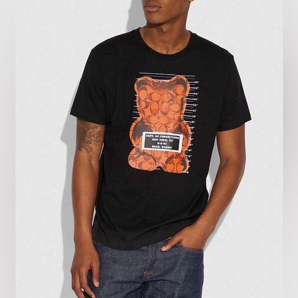 COACH Vandal Gummy Coach Edition T Shirt size small - Picture 5 of 5